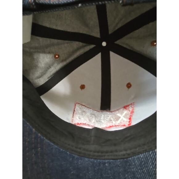 Xalos Hat Denim Logo Blue Jeans Classic SnapBack Baseball Cap Hat - Picture 4 of 6
